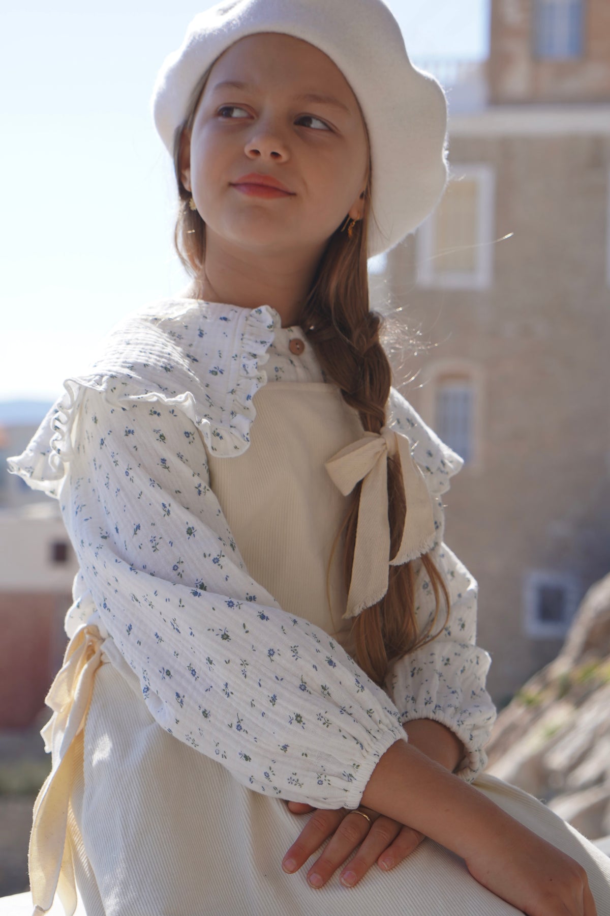 HOUSE OF PALOMA THEODORA BLOUSE / FLORALE CLOTH