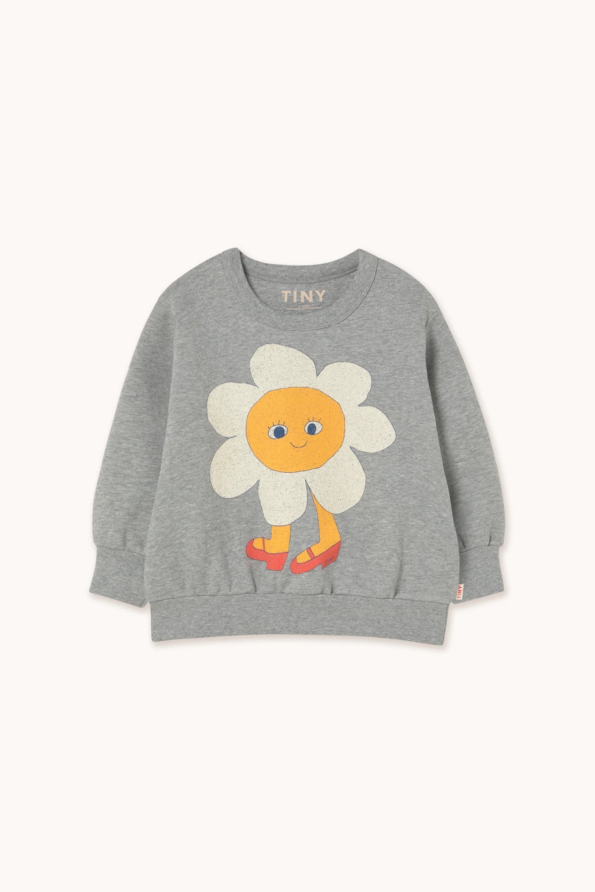 TINYCOTTONS FLOWER GRAPHIC SWEATSHIRT