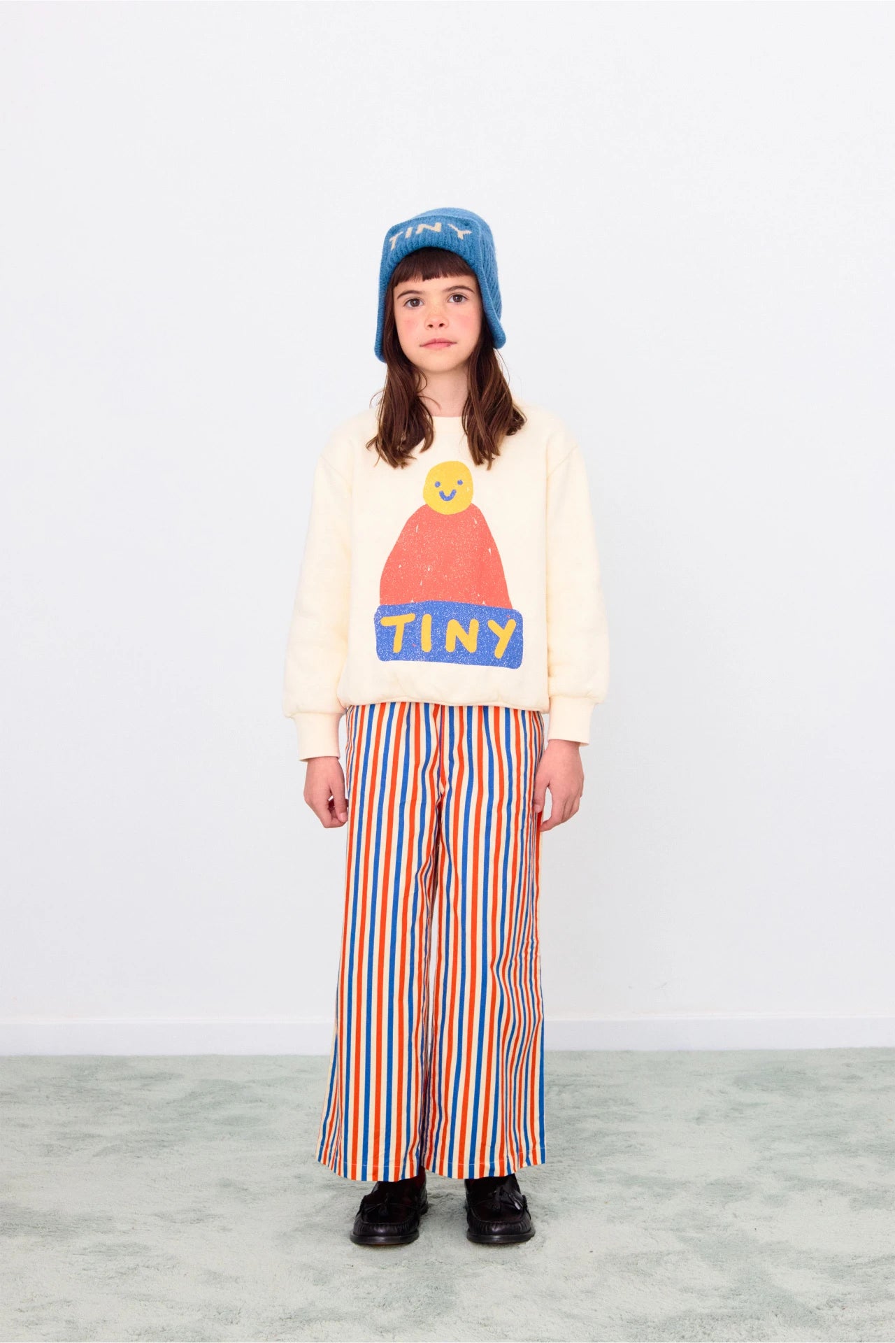 TINYCOTTONS BEANIE GRAPHIC SWEATSHIRT