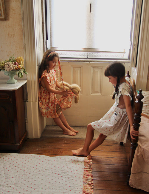 BONJOUR DIARY REINA DRESS / SCALLOP EMBROIDERY