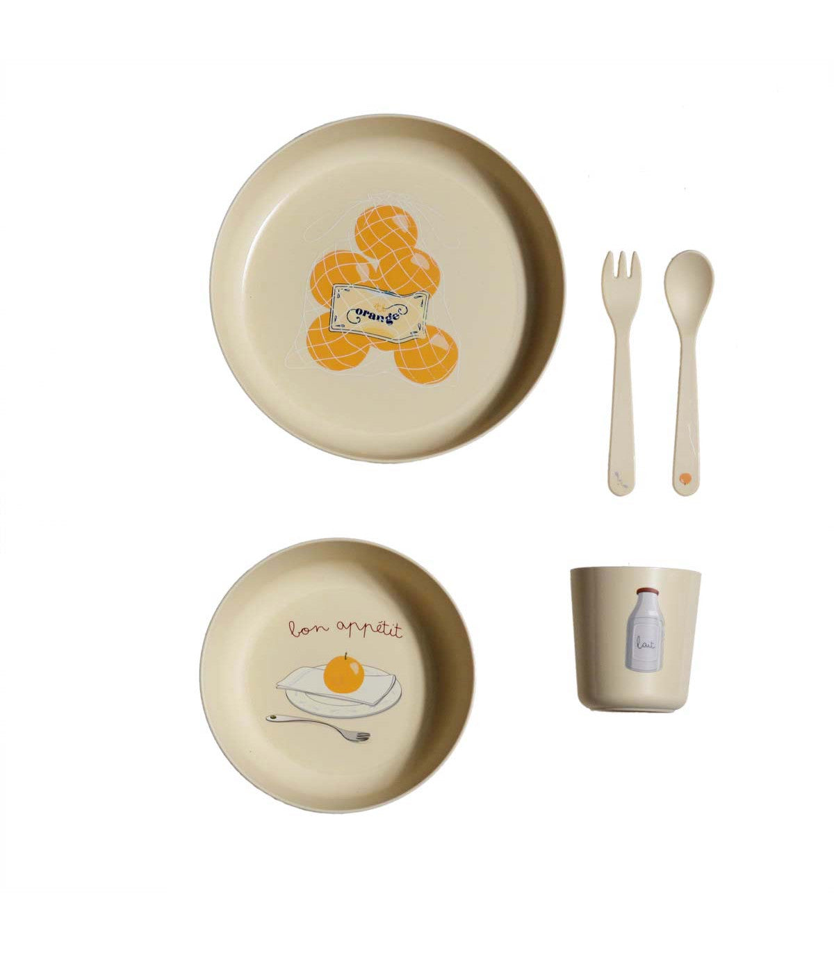 KONGES SLOJD PLA DINNER SETS / BON APETIT