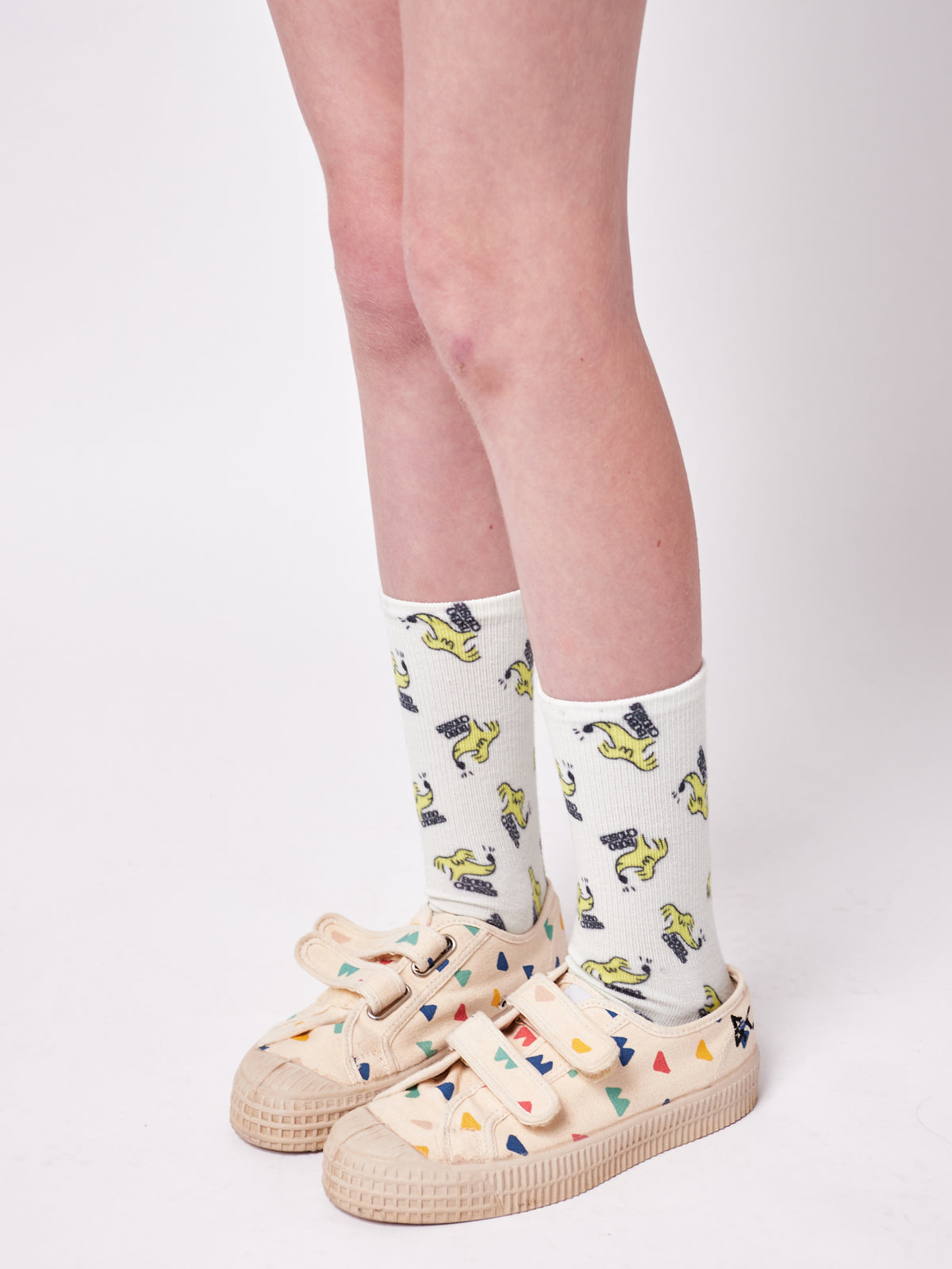 BOBO CHOSES SNIFFY DOG ALL OVER LONG SOCKS