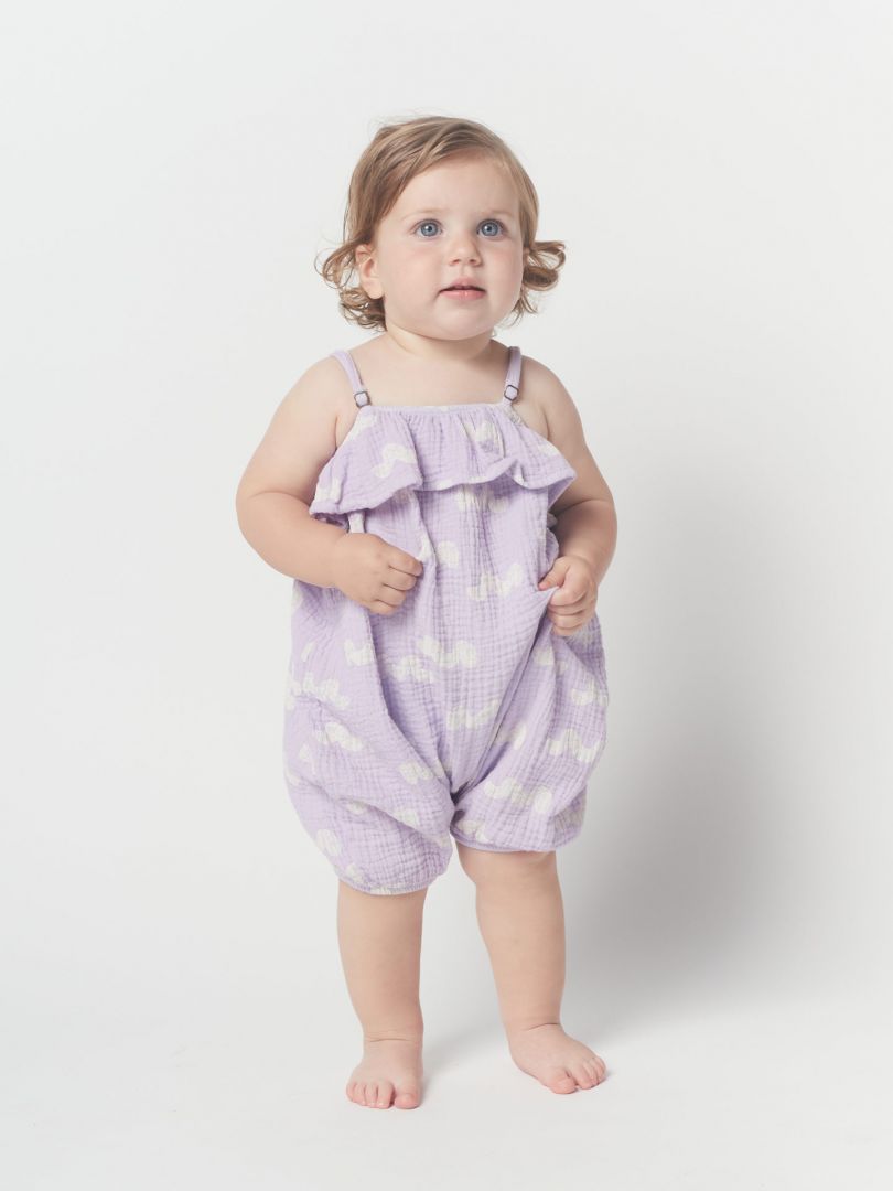 BOBO CHOSES WAVES ALL OVER ROMPER / BABY