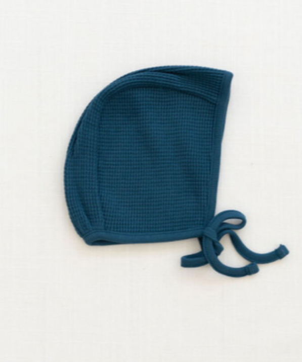 FIN & VINCE WAFFLE PRIMARY BONNET / ROYAL BLUE