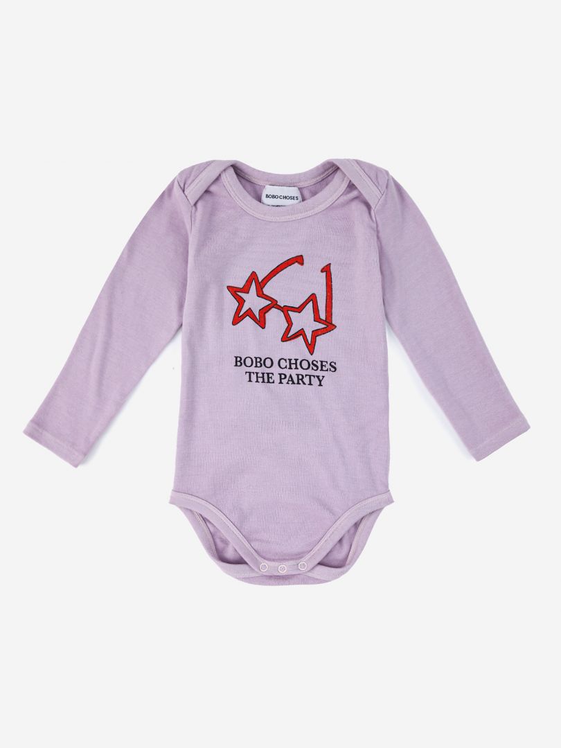 BOBO CHOSES STAR GLASSES LONG SLEEVE BODY