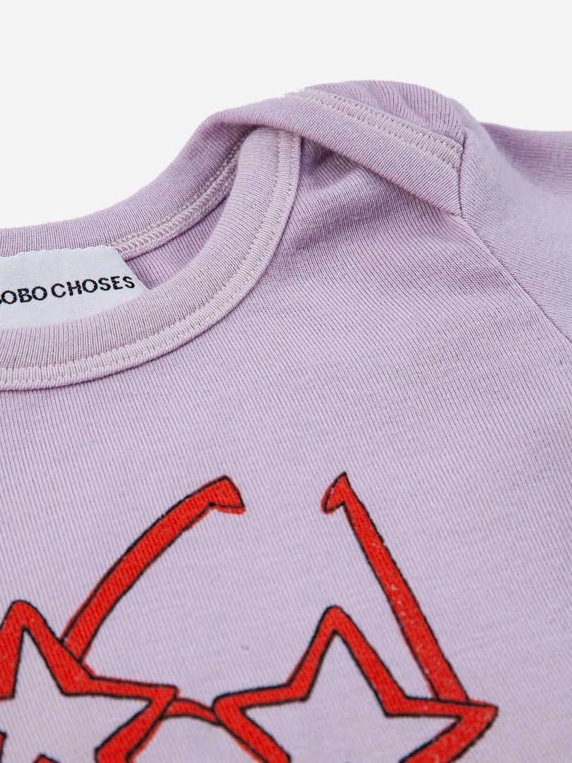 BOBO CHOSES STAR GLASSES LONG SLEEVE BODY