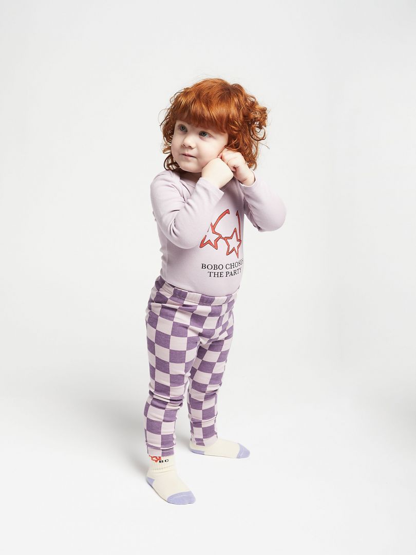 BOBO CHOSES STAR GLASSES LONG SLEEVE BODY