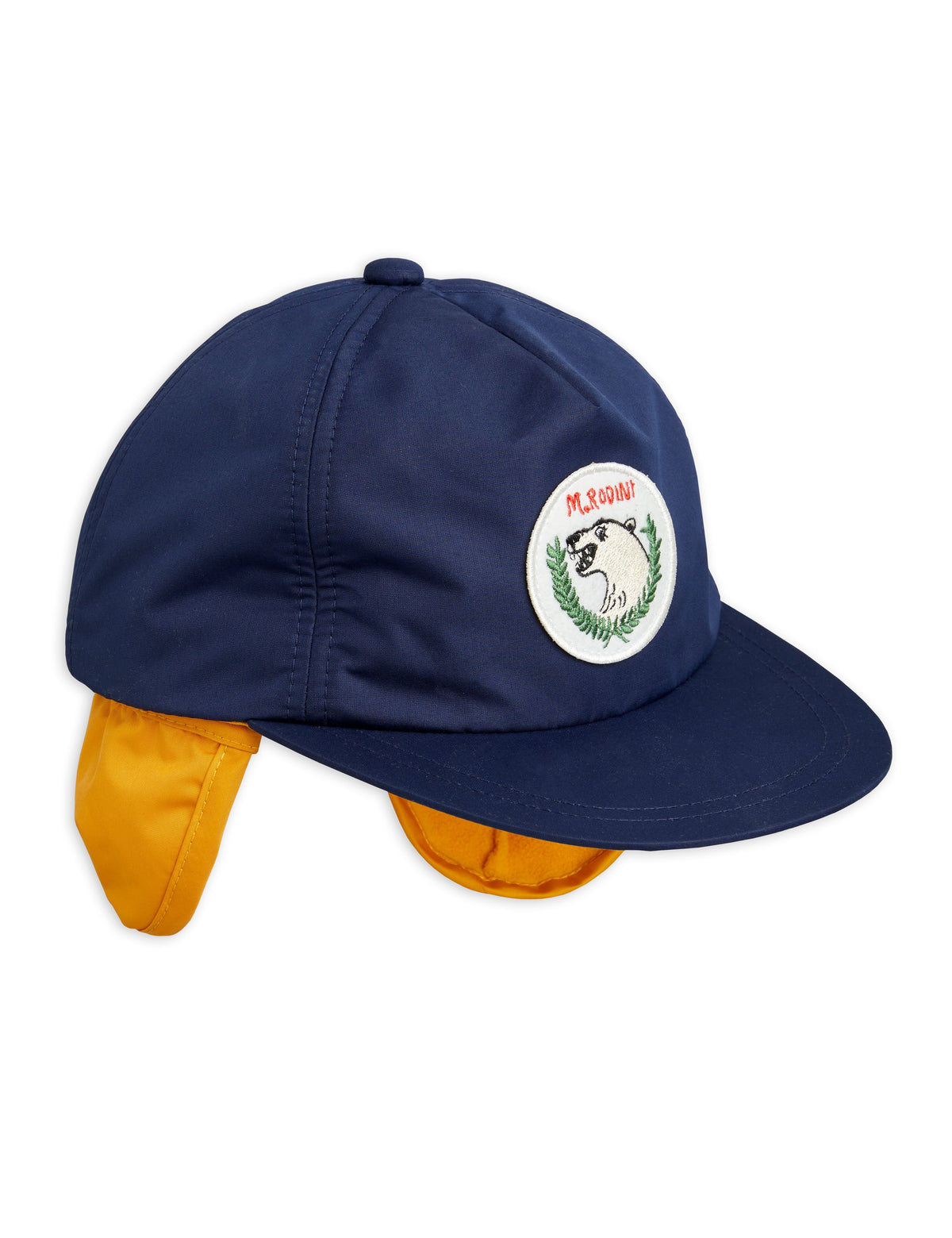 MINI RODINI POLAR BEAR PADDED CAP