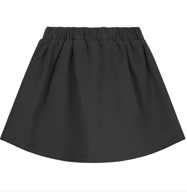 GRAY LABEL FRONT POCKET SKIRT / NEARLY BLACK