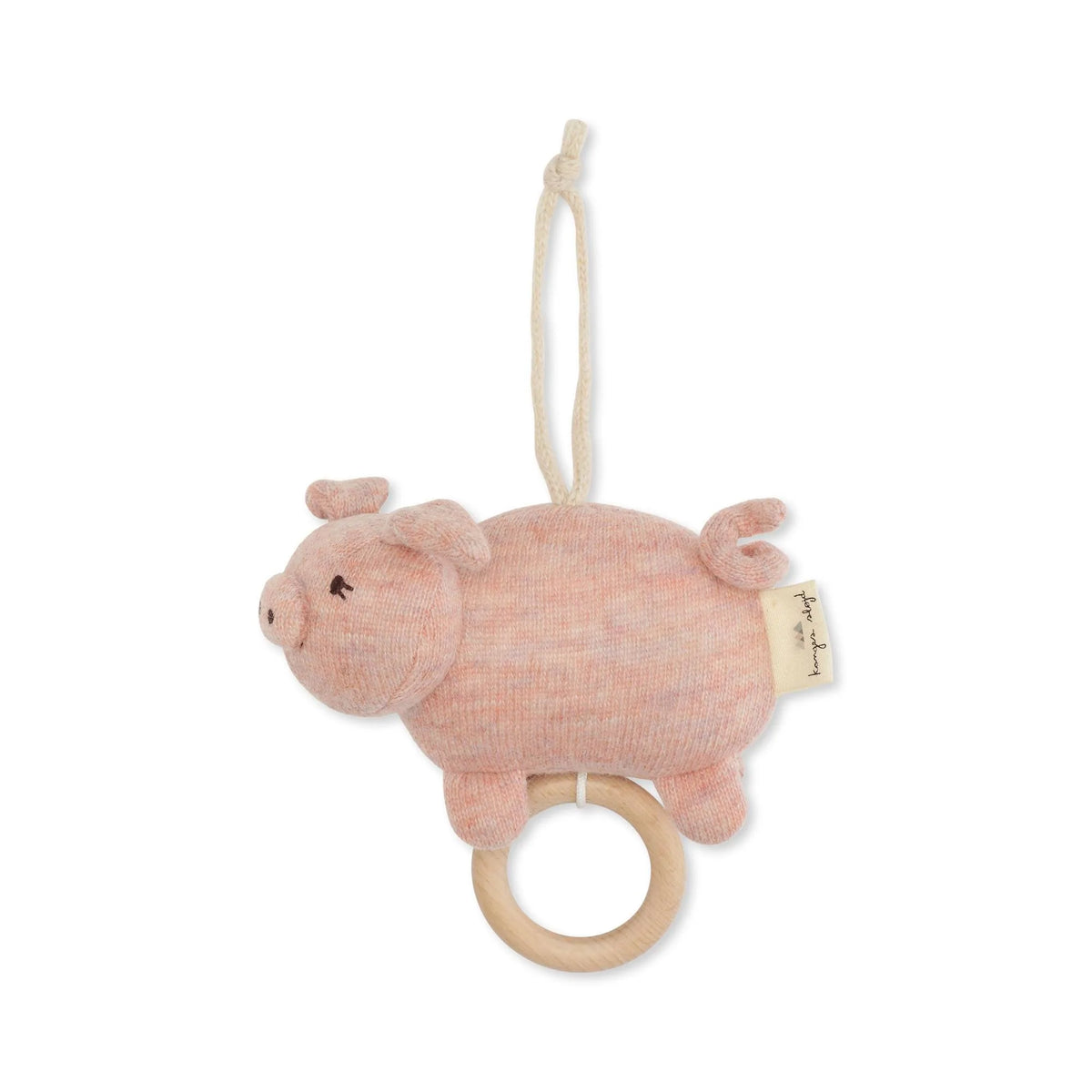 KONGES SLOJD ACTIVITY MUSIC TOY / PIG