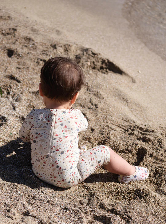 KONGES SLOJD ASTER ONESIE RASHGUARD / CIEL MAGIQUE