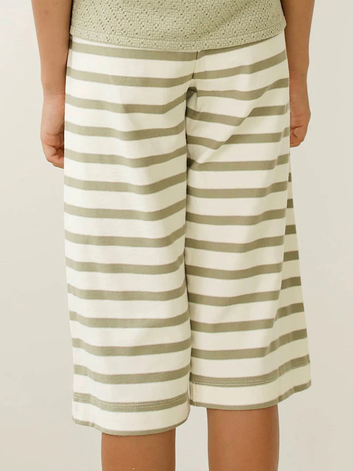 YOLI &amp; OTIS TALLAN TROUSERS / DRIED HERB STRIPE