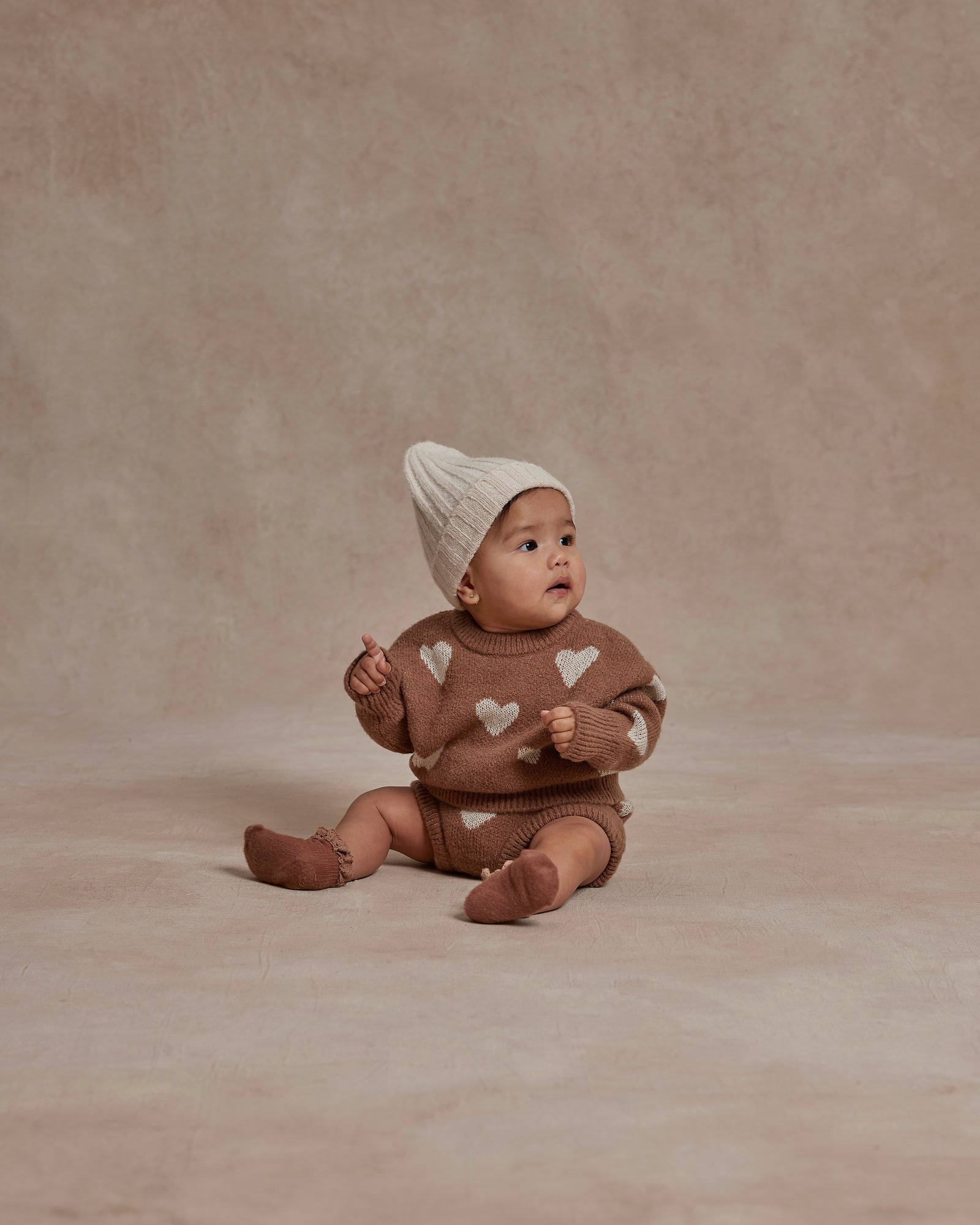 RYLEE + CRU KNIT BLOOMER / HEARTS