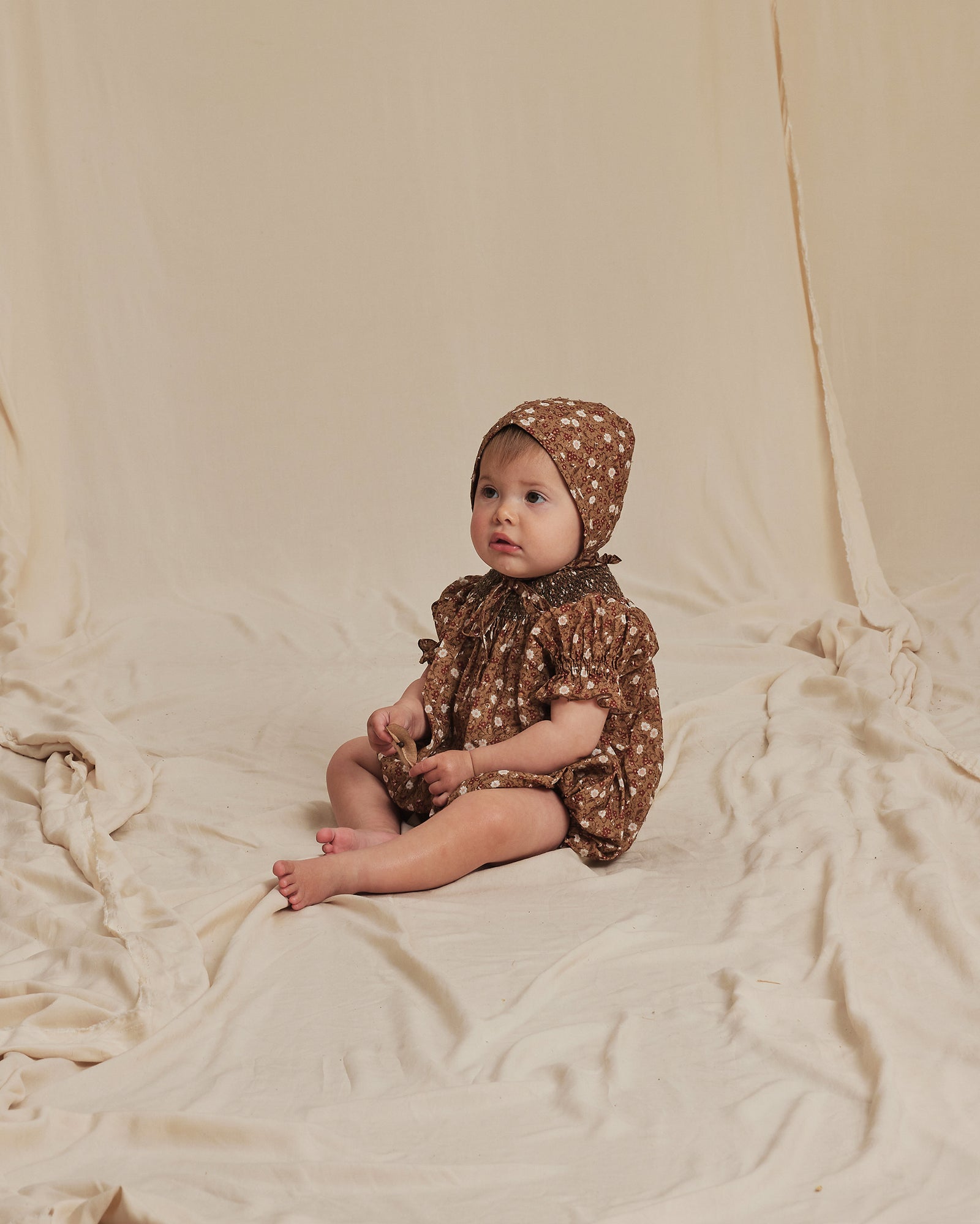 NORALEE BABY BONNET / golden meadow