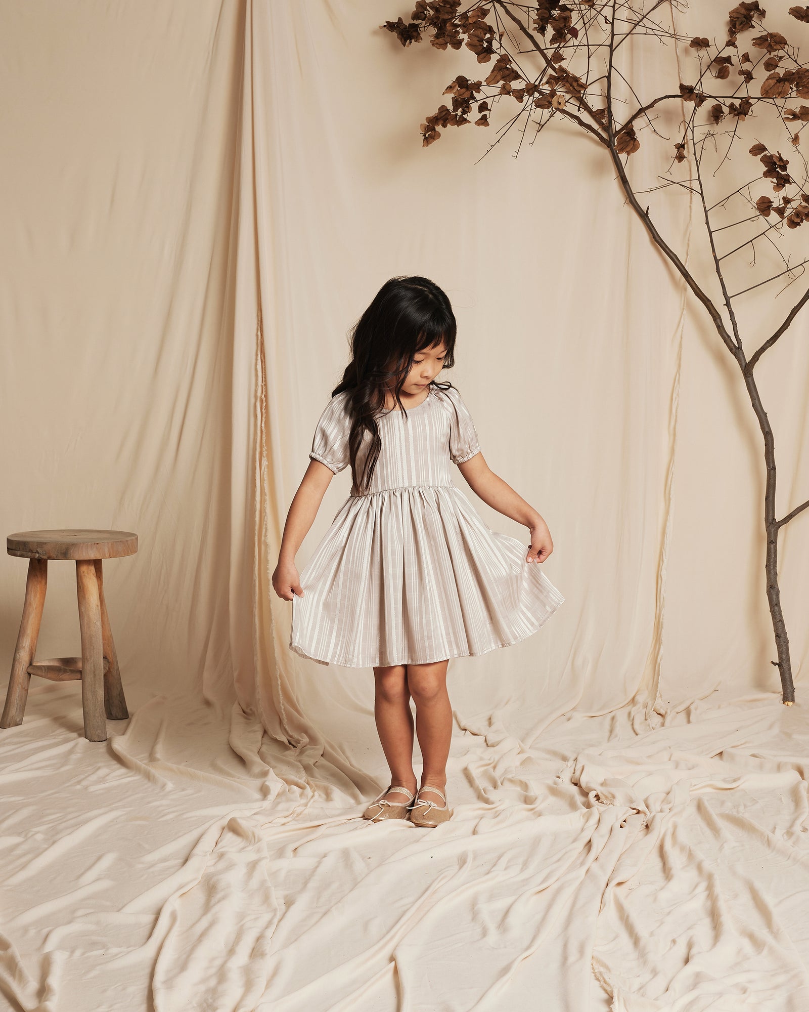 NORALEE LUISA DRESS / DOVE GREY