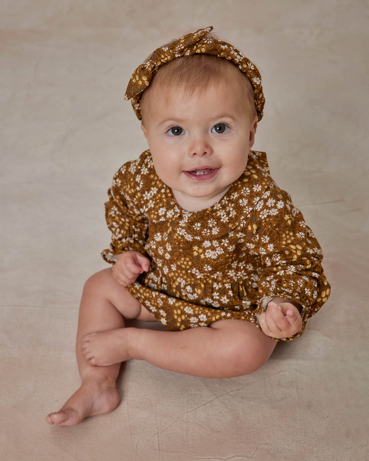 RYLEE + CRU BABY BOW HEADBAND / HARVEST