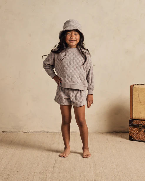 RYLEE + CRU TRACK SHORT / CLOUD CHECK