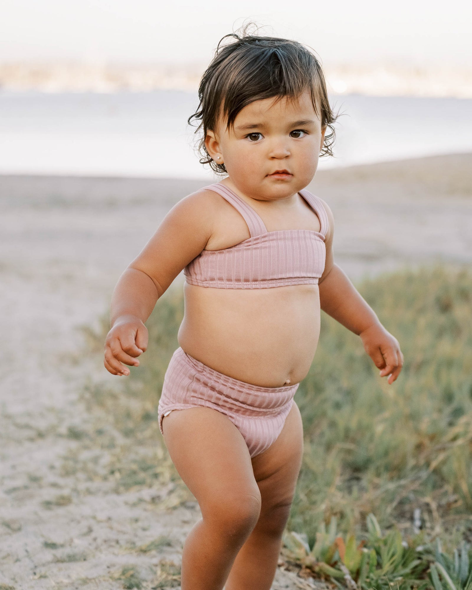 RYLEE + CRU BRENTLY BIKINI / MAUVE