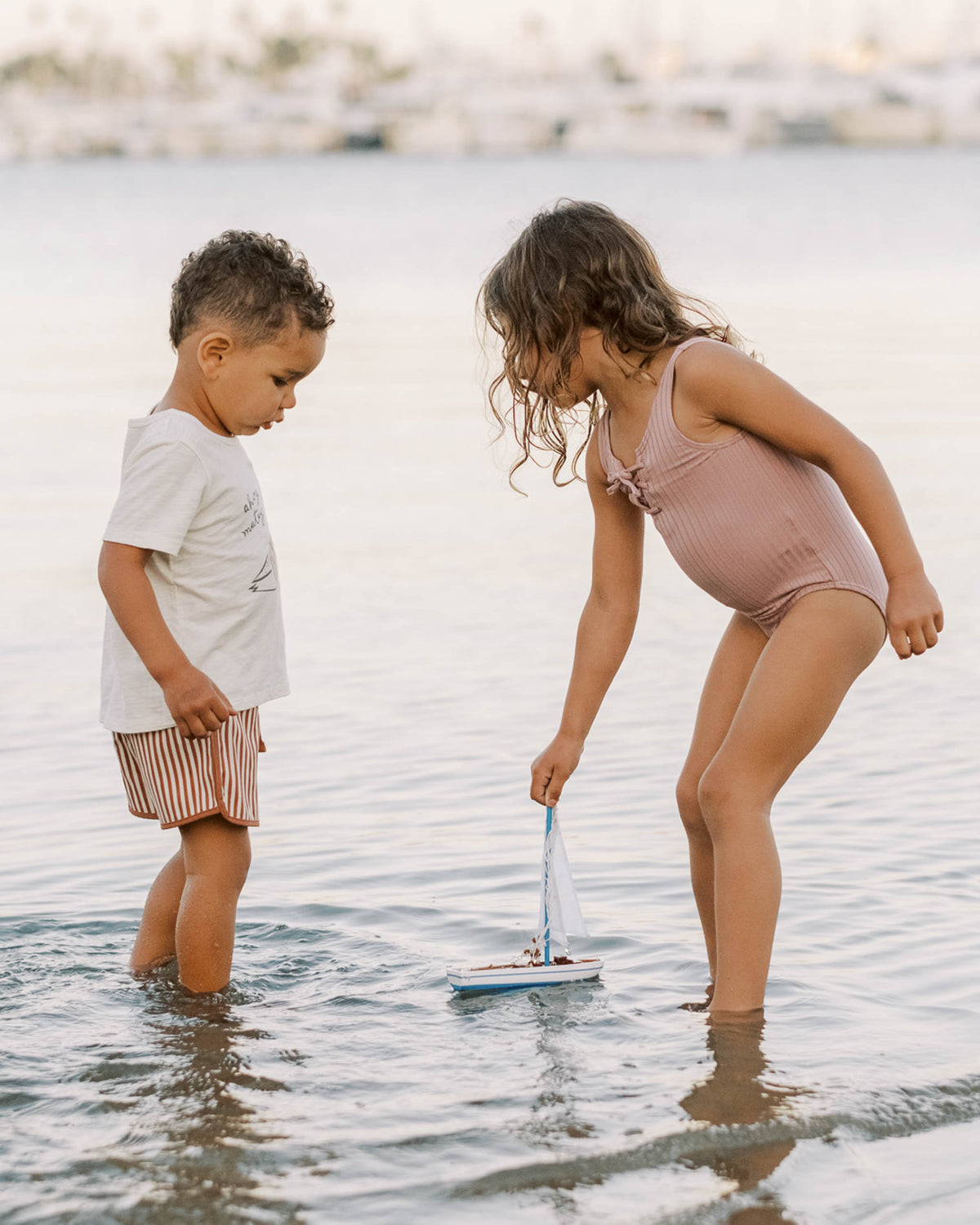 RYLEE + CRU LACE UP ONE-PIECE / MAUVE