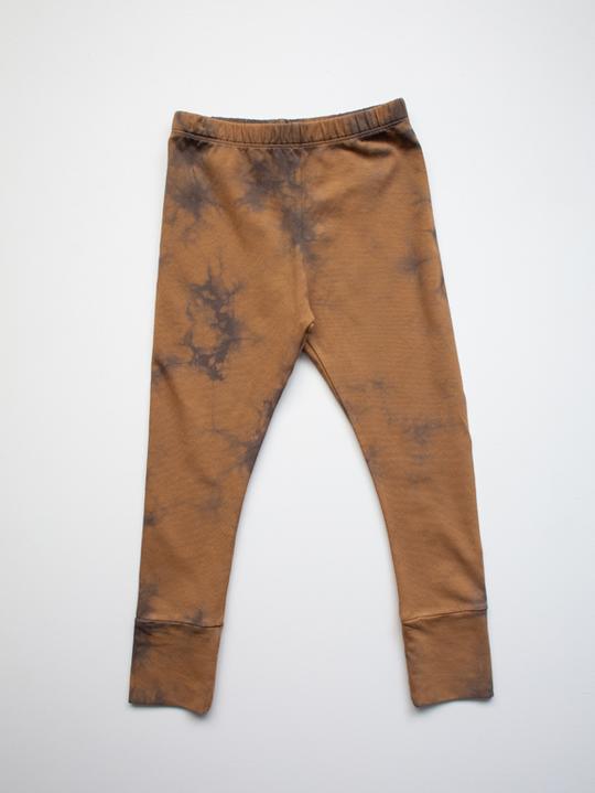 TSF TIE DYE EVERYDAY LEGGING / rust