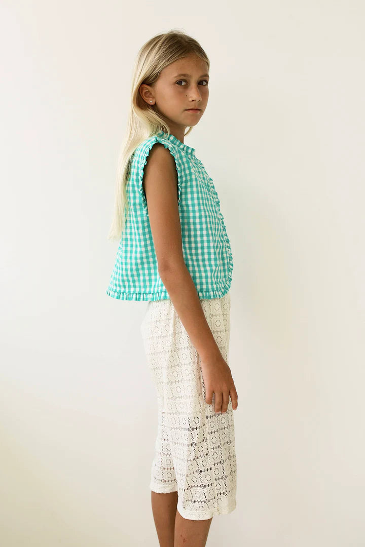 YOLI &amp; OTIS FERRAN TOP / APPLE PLAID