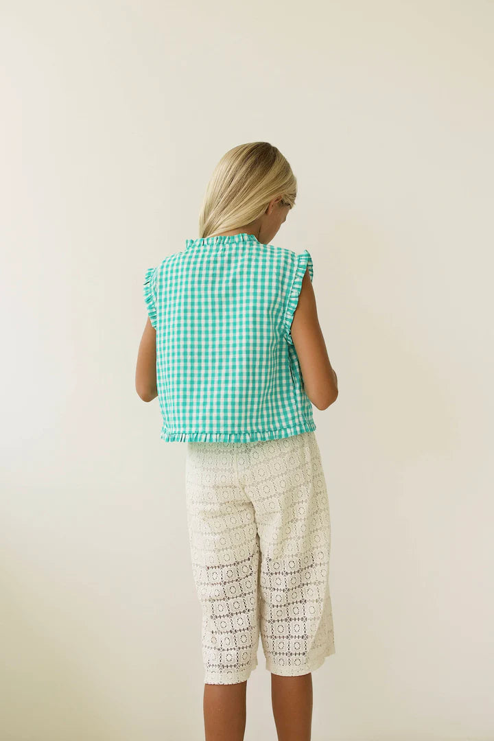 YOLI &amp; OTIS FERRAN TOP / APPLE PLAID