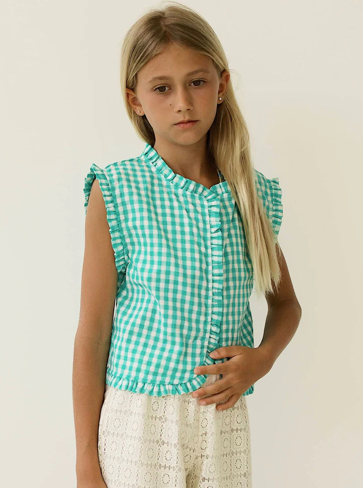 YOLI &amp; OTIS FERRAN TOP / APPLE PLAID