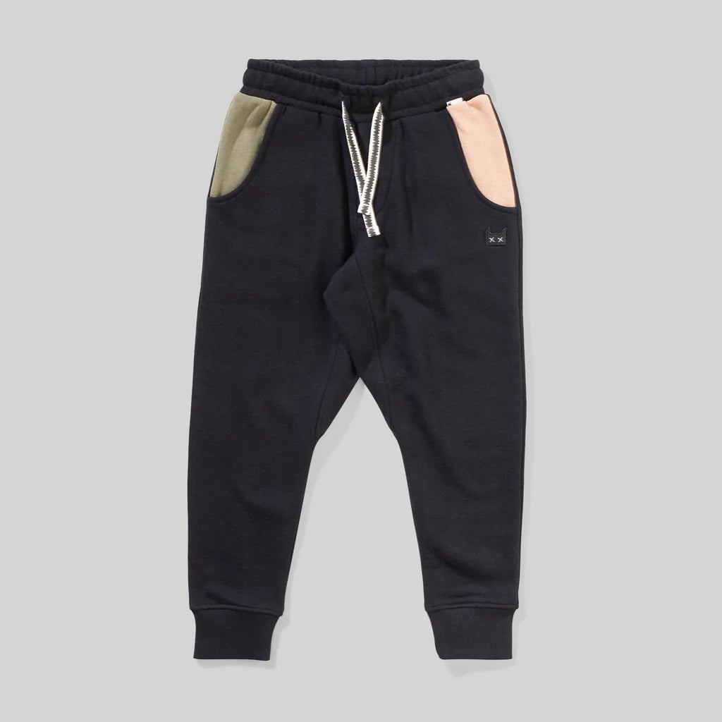 MUNSTER KIDS YANGER PANT / SOFT BLACK