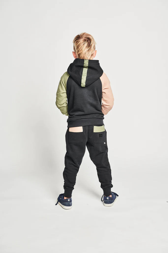 MUNSTER KIDS YANGER PANT / SOFT BLACK