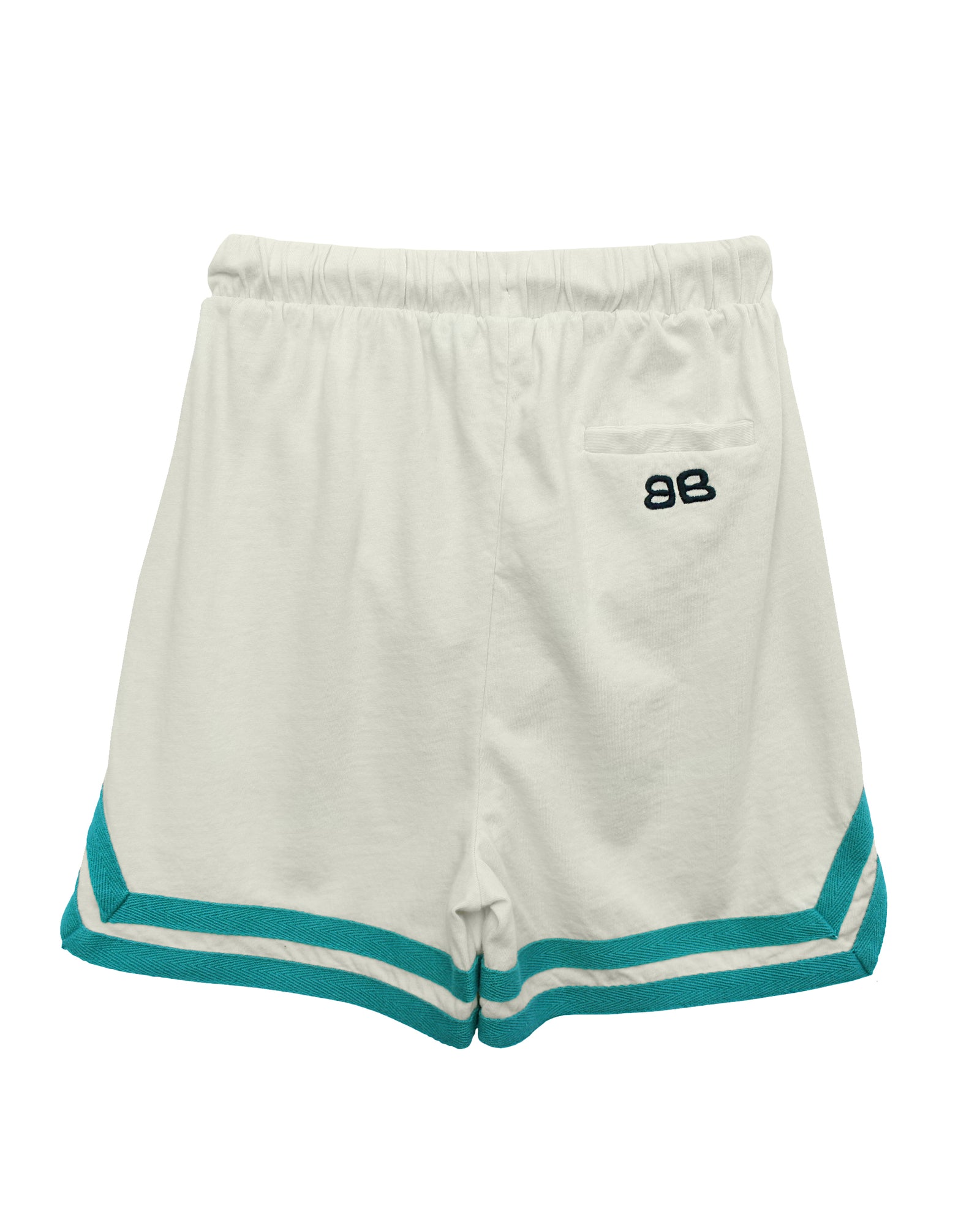 BANDY BUTTON WIDE BERMUDA SHORTS / PLYM