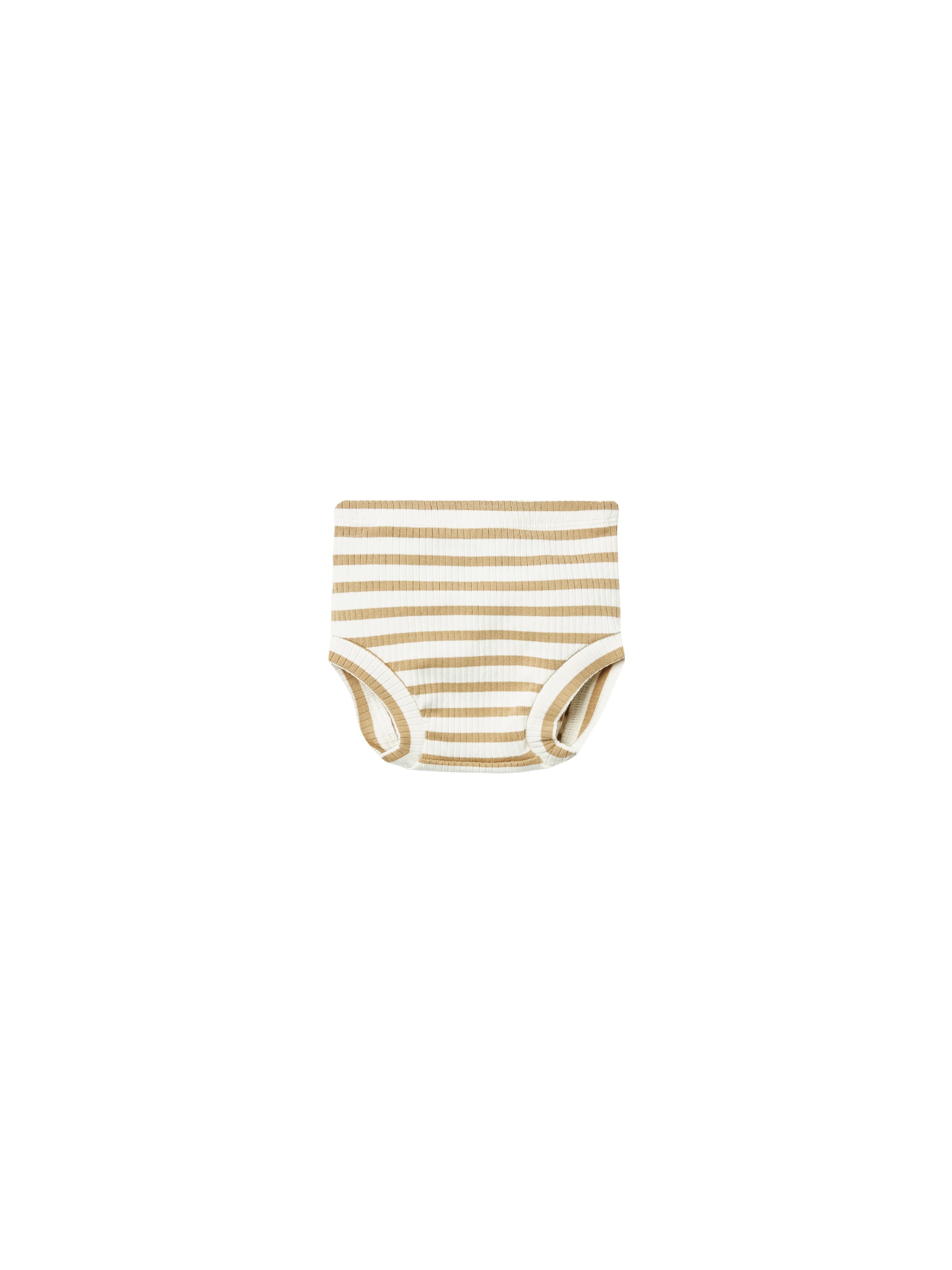 QUINCY MAE RIBBED BLOOMER / HONEY STRIPE