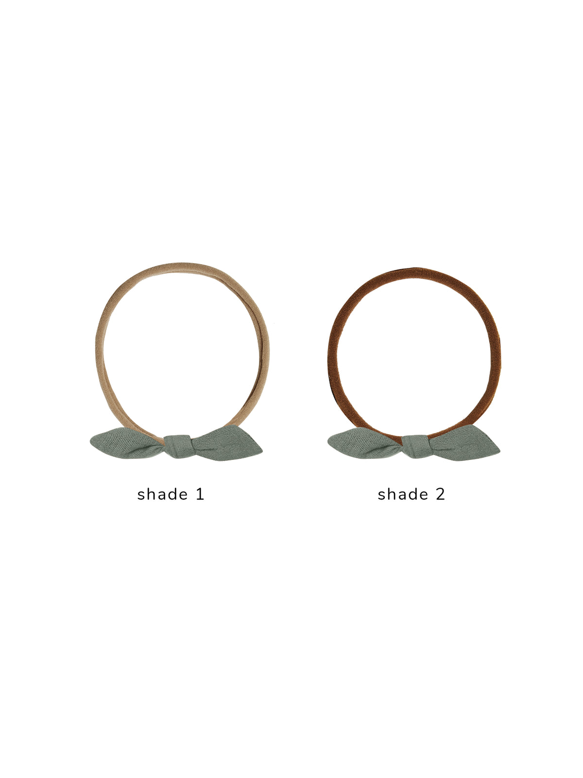 QUINCY MAE LITTLE KNOT HEADBAND / BASIL