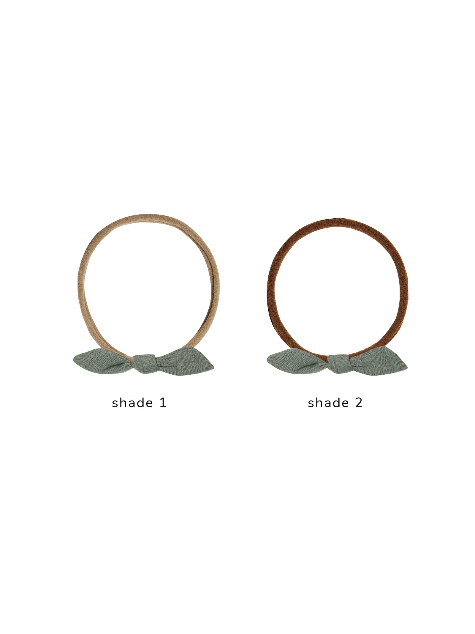 QUINCY MAE LITTLE KNOT HEADBAND / BASIL