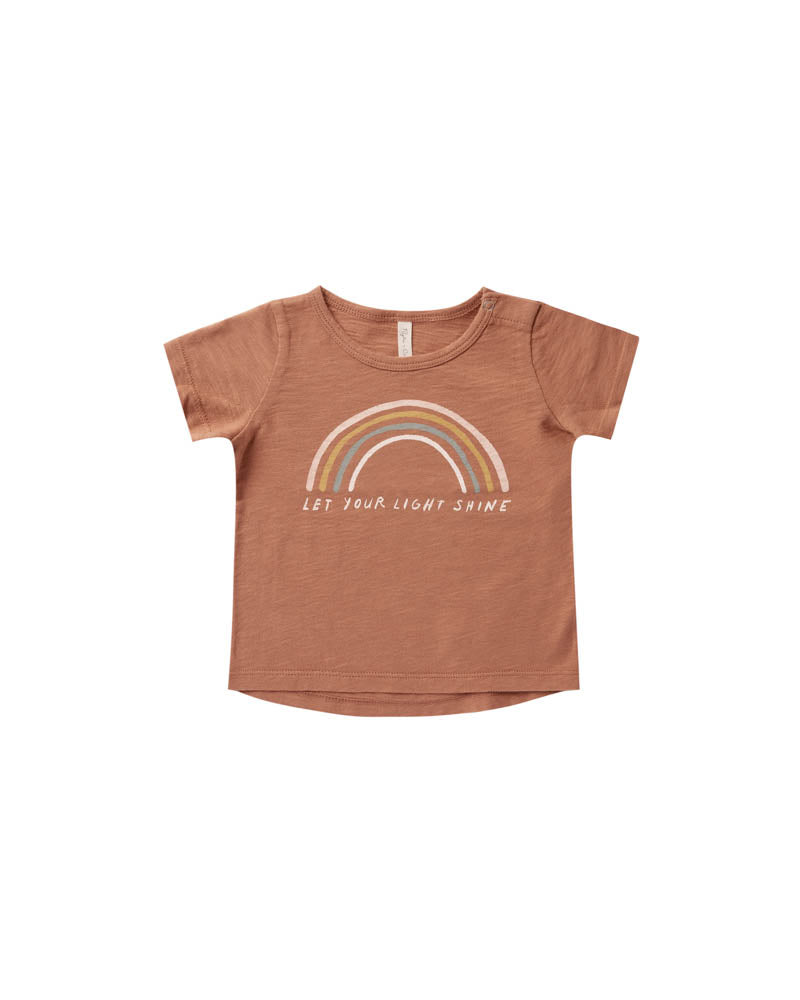 RYLEE + CRU BASIC TEE / RAINBOW