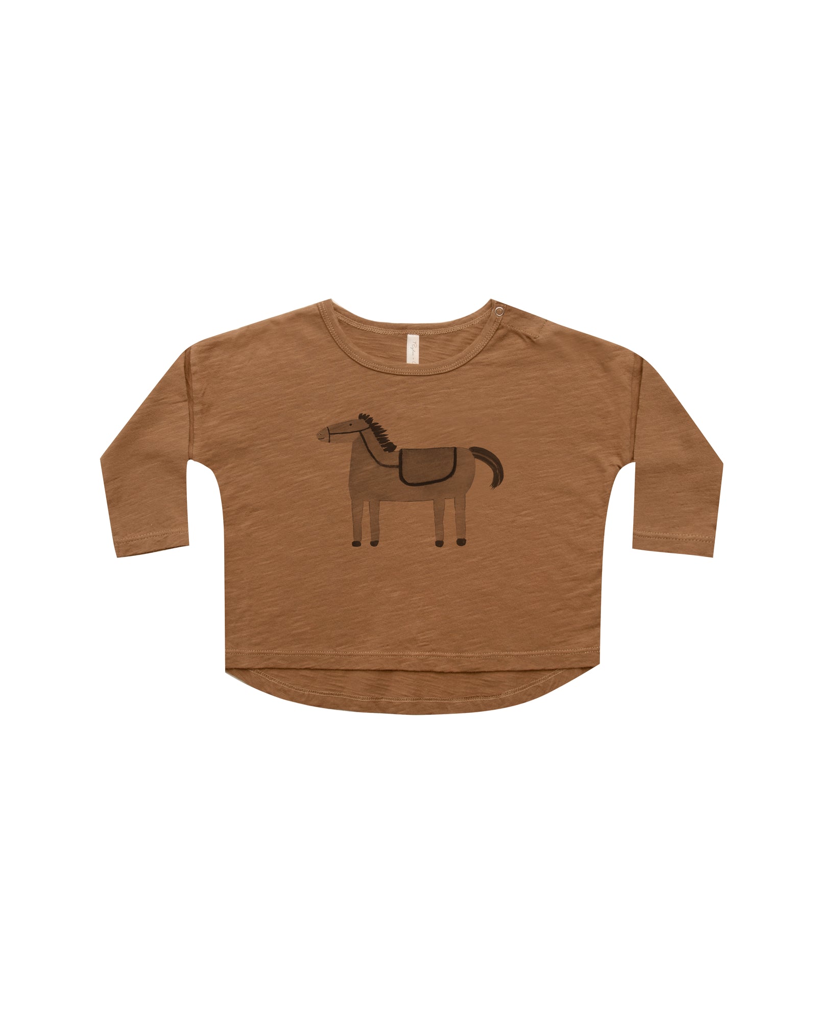 RYLEE + CRU LONGSLEEVE TEE / HORSE