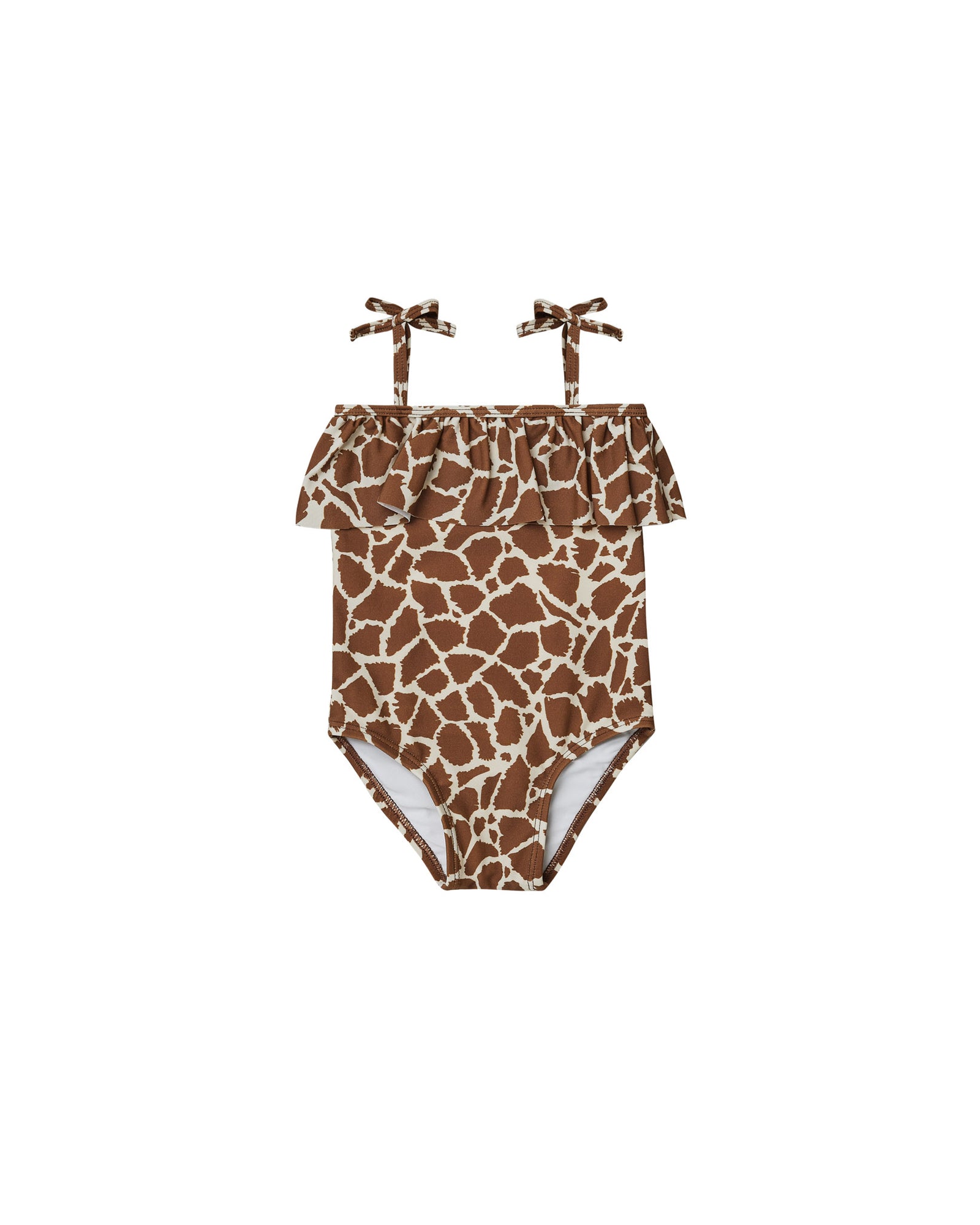 RYLEE + CRU RUFFLE ONE-PIECE / GIRAFFE SPOTS