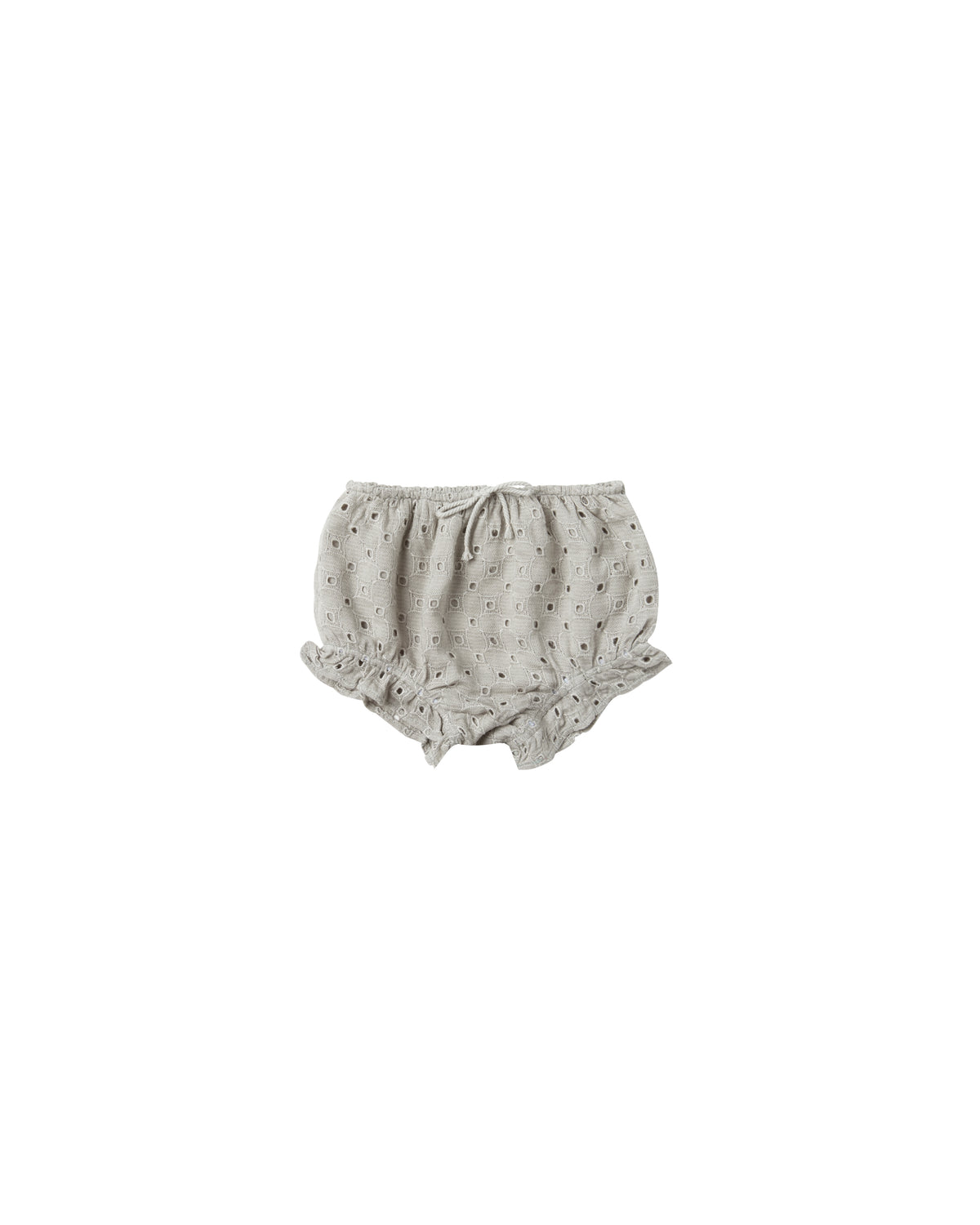 RYLEE + CRU EYELET FLUTTER BLOOMER / BLUE FOG