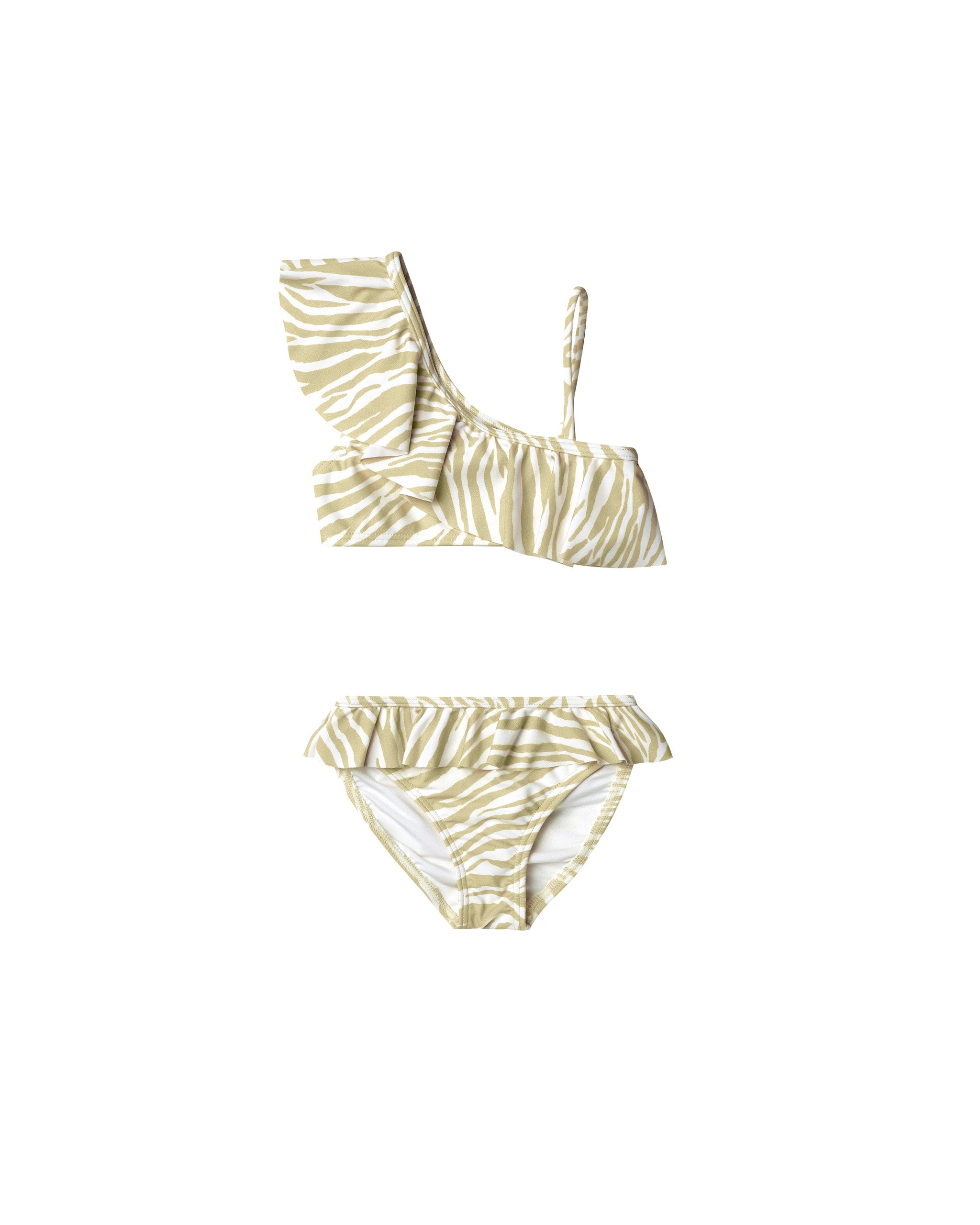 RYLEE + CRU SKIRTED BIKINI / ZEBRA - Milk + Bots