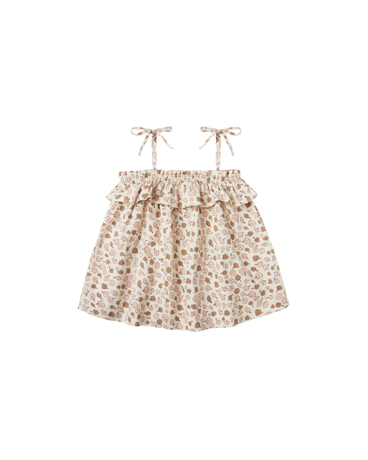 RYLEE + CRU RUFFLE TUBE TOP / SUPERBLOOM