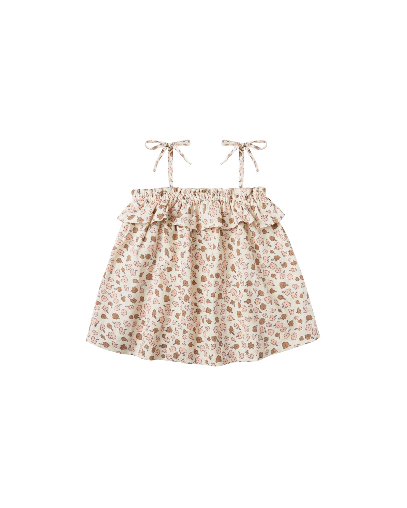 RYLEE + CRU RUFFLE TUBE TOP / SUPERBLOOM