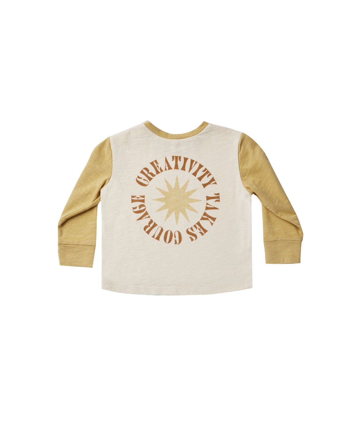 RYLEE + CRU LONG SLEEVE SKATER TEE / CREATIVITY COURAGE