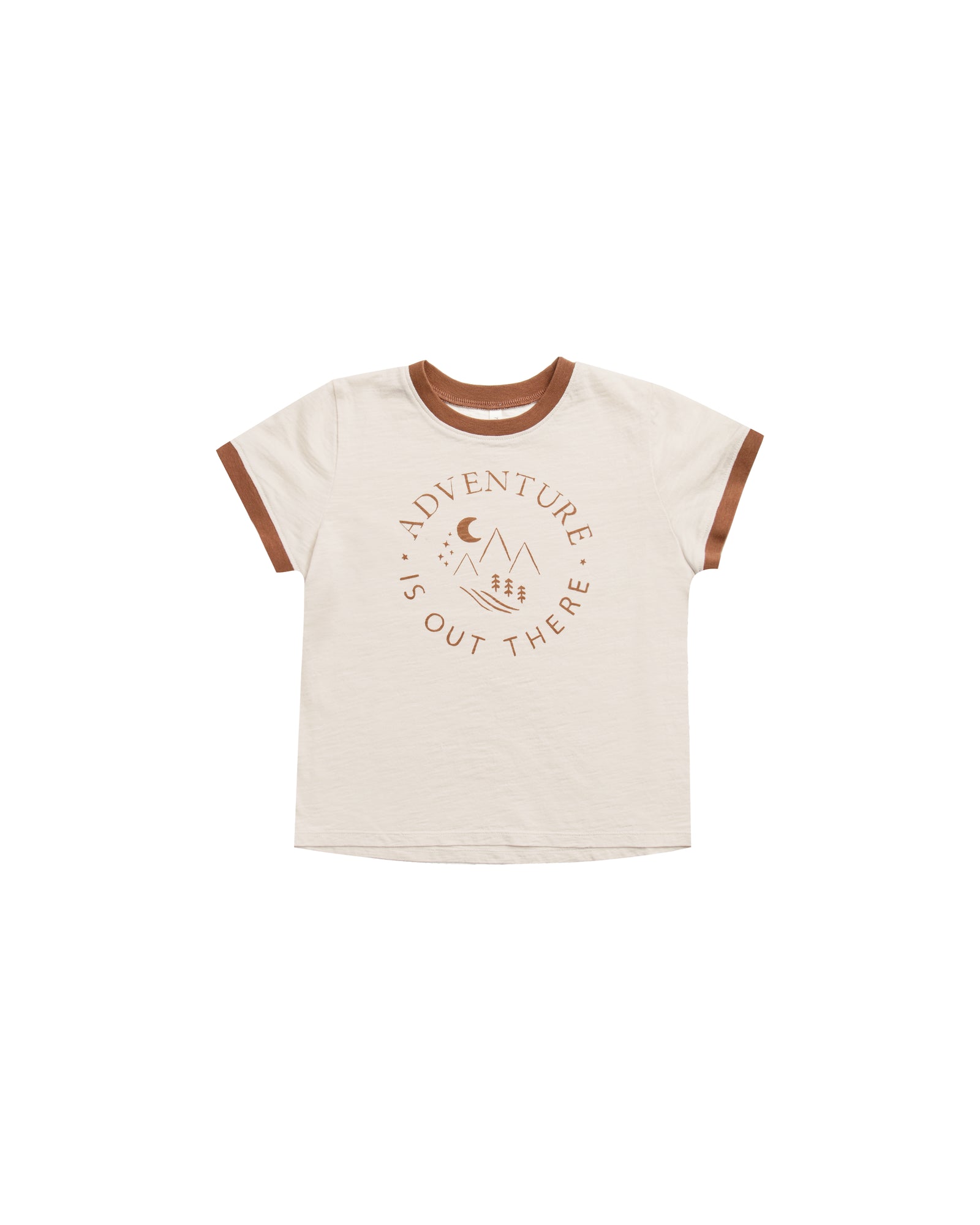 RYLEE + CRU RINGER TEE / ADVENTURE IS OUT THERE