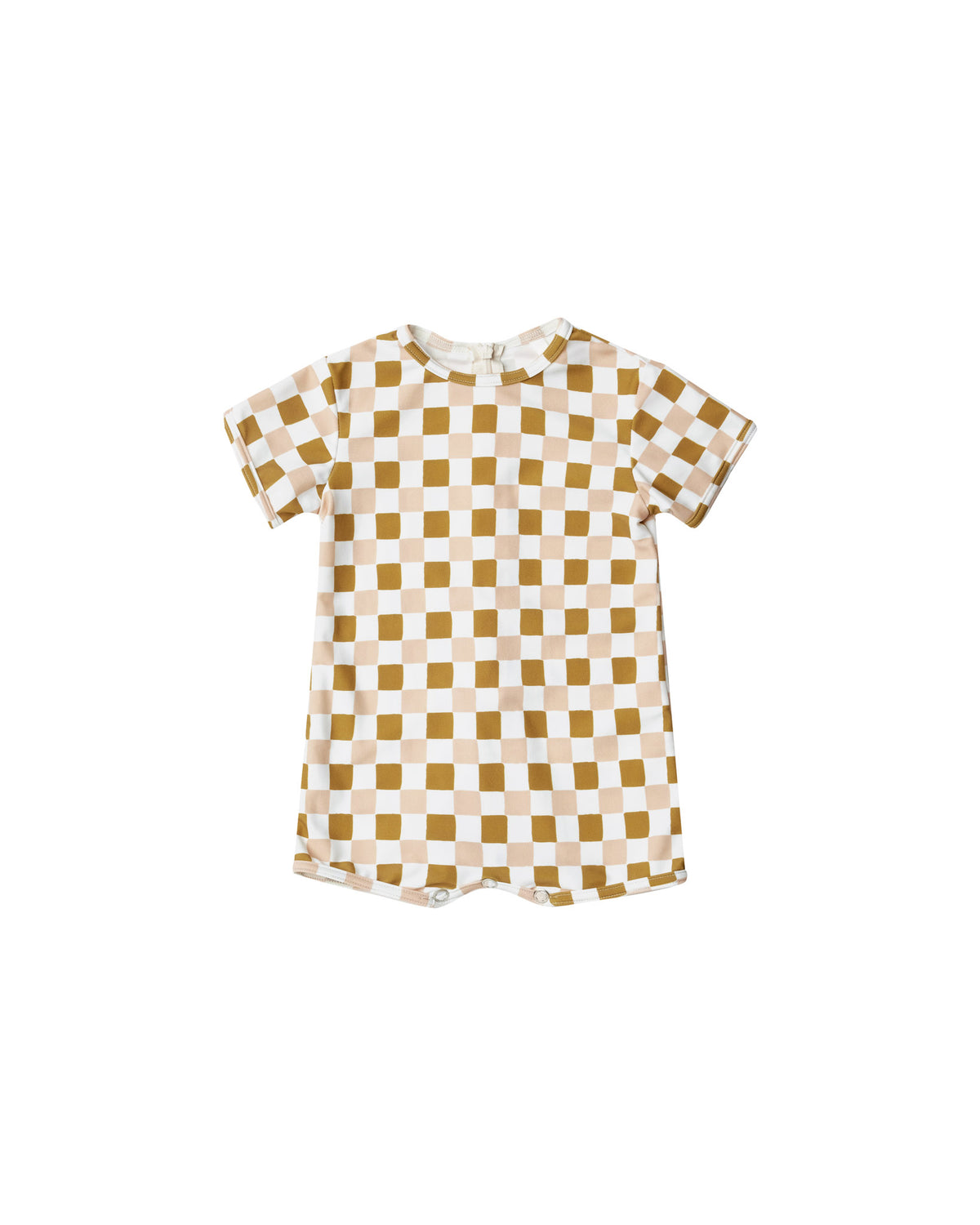 RYLEE + CRU SHORTY ONE-PIECE / RETRO CHECK