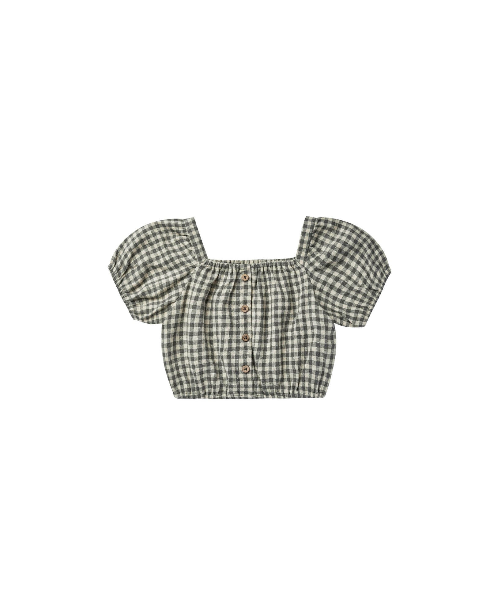 RYLEE + CRU SKIPPER TOP / MARINE GINGHAM