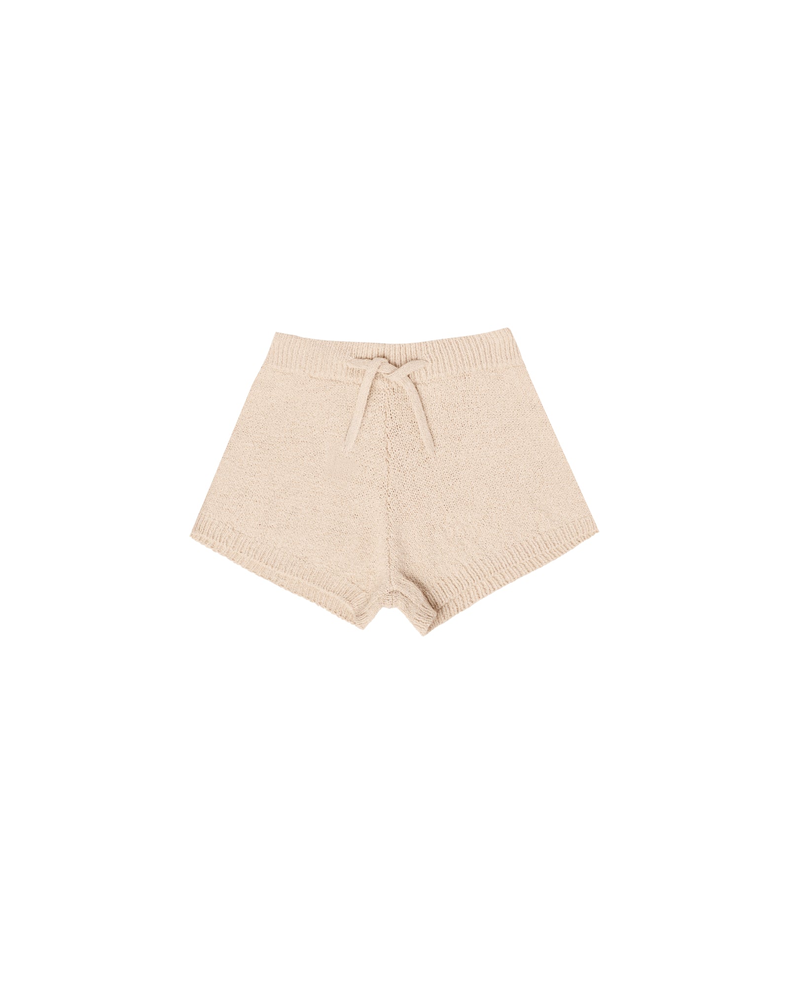 RYLEE + CRU KNIT SHORTS / HEATHERED SHELL