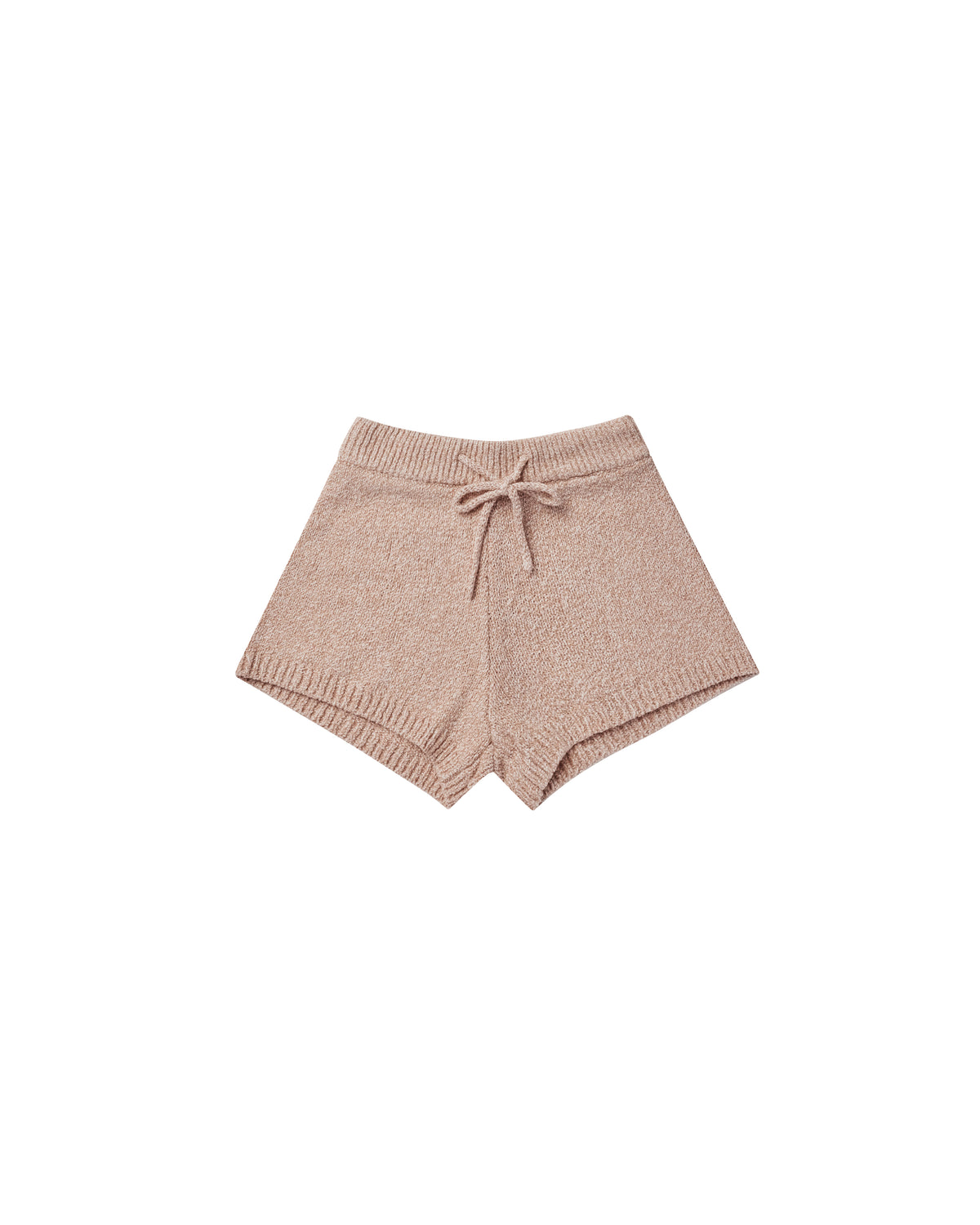 RYLEE + CRU KNIT SHORTS / HEATHERED ROSE