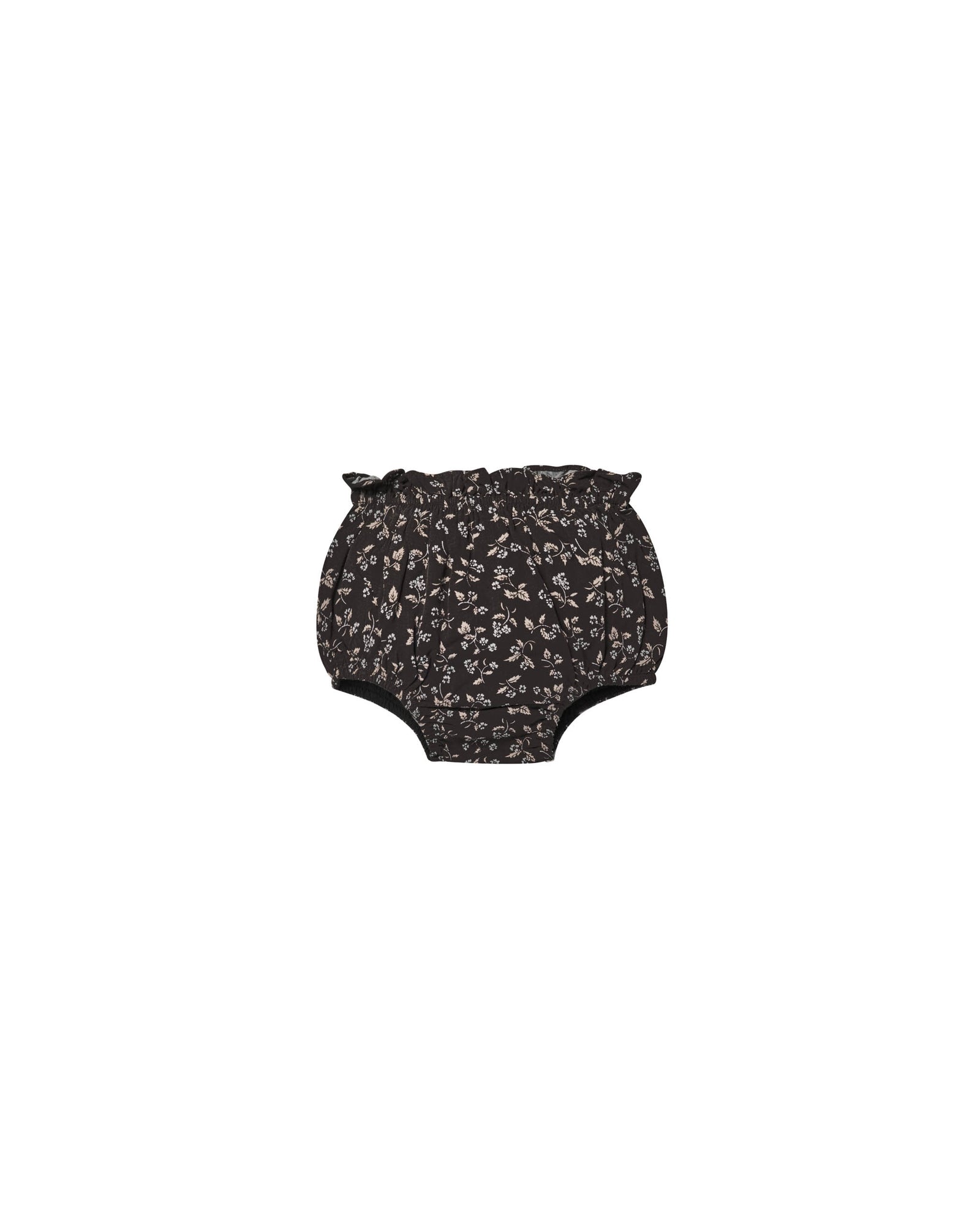 RYLEE + CRU NELLIE RUFFLE BLOOMER / dark FLORAL