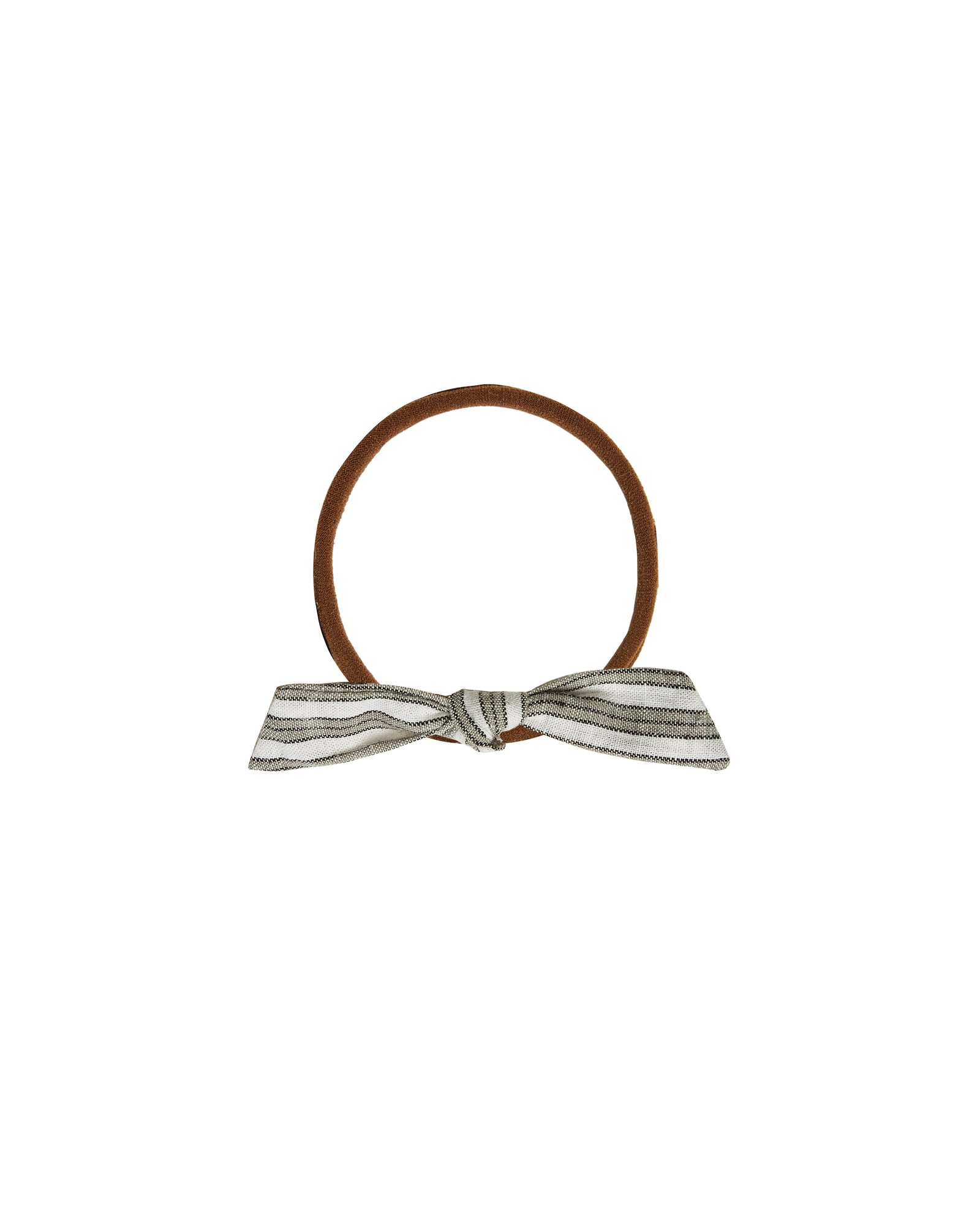 RYLEE + CRU LITTLE KNOT HEADBAND / RAILROAD STRIPE