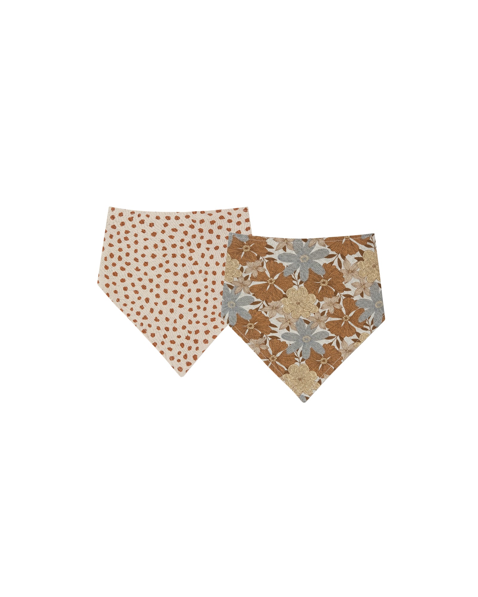 RYLEE + CRU SCARF BIB SET / SPOTS SAFARI FLORAL