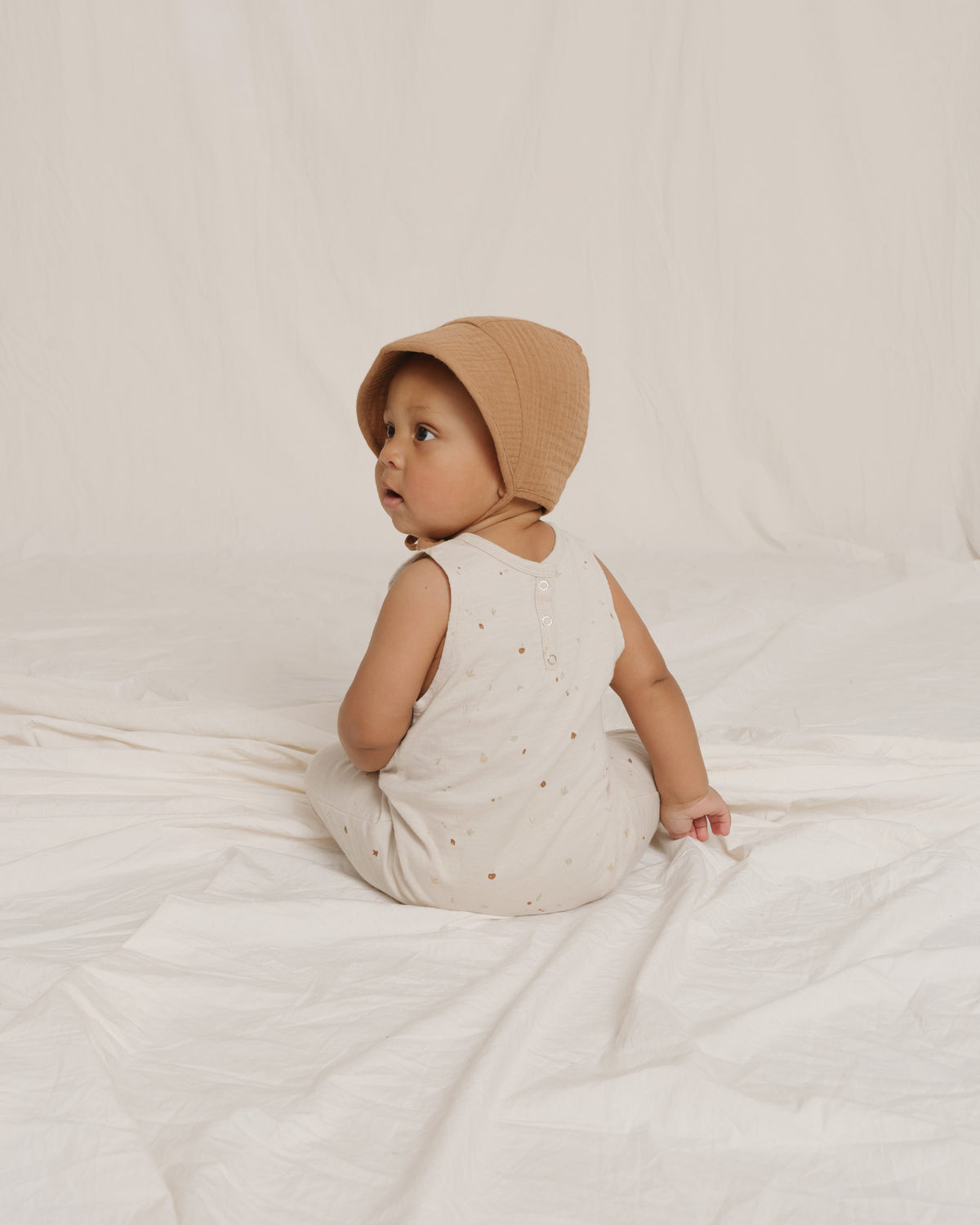 RYLEE + CRU BRIMMED BONNET / TERRACOTTA